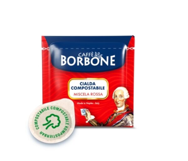 cialde caffè Borbone miscela rossa ESE 44mm