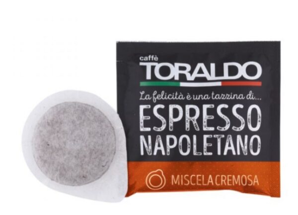 Cialde ESE 44mm Caffè Toraldo Miscela Cremosa