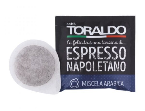 Cialde ESE 44mm Caffè Toraldo Miscela Arabica