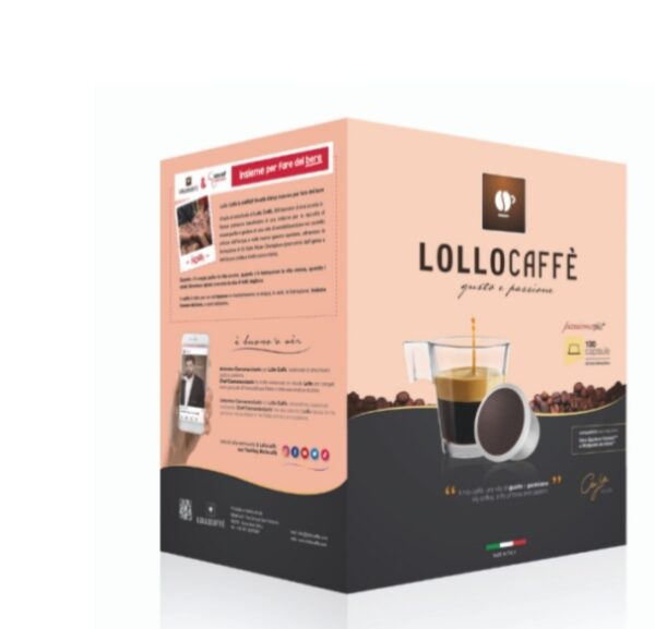 Capsule Bialetti Lollo Caffè Miscela Nera