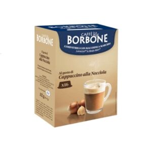 Capsule A Modo Mio Cappuccino Alla Nocciola Caffè Borbone 16 Capsule