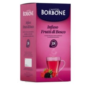 Cialde ESE 44mm Ai Frutti Di Bosco Caffè Borbone 18 Cialde